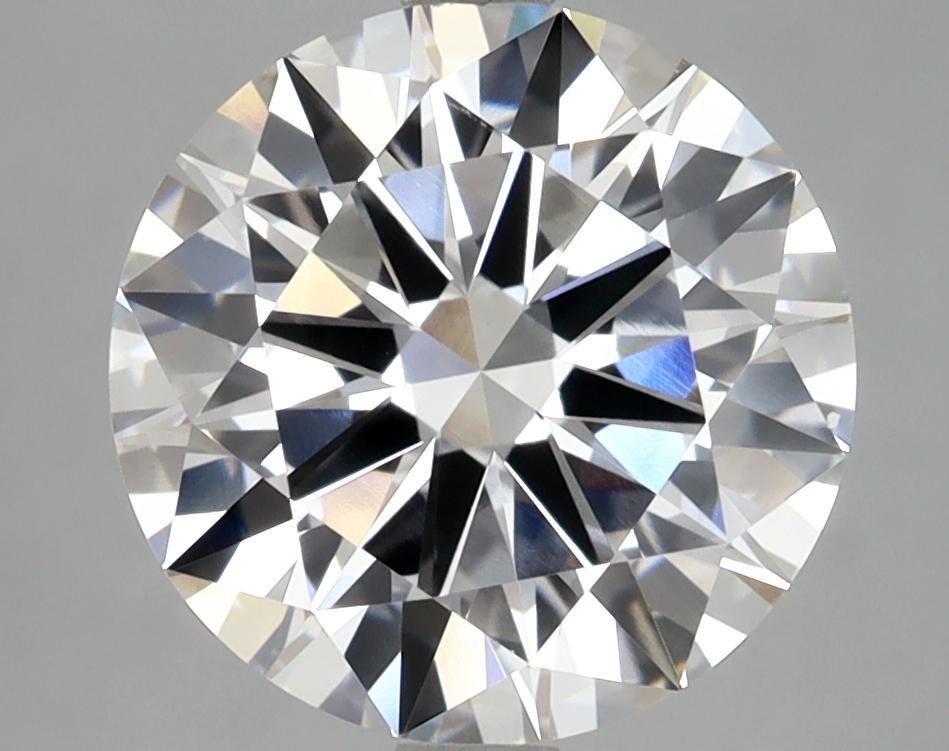 3.99 Carat Round Shaped Excellent Cut VVS2 IGI Certified Lab Grown Diamond