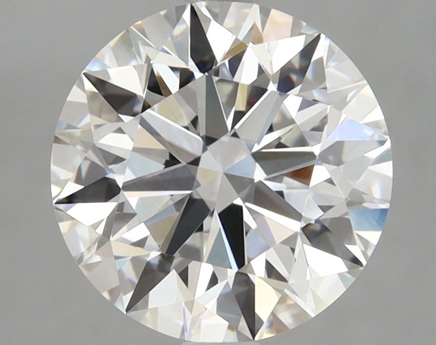 3.03 Carat Round Shaped Ideal Cut VVS2 IGI Certified Lab Grown Diamond