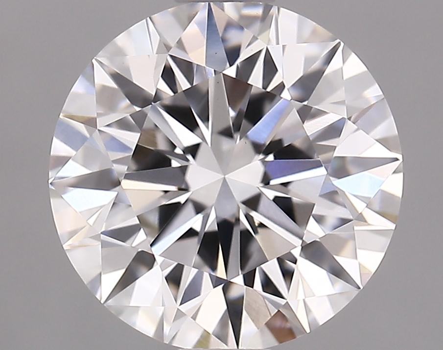 2.05 Carat Round Shaped Ideal Cut VVS2 IGI Certified Lab Grown Diamond