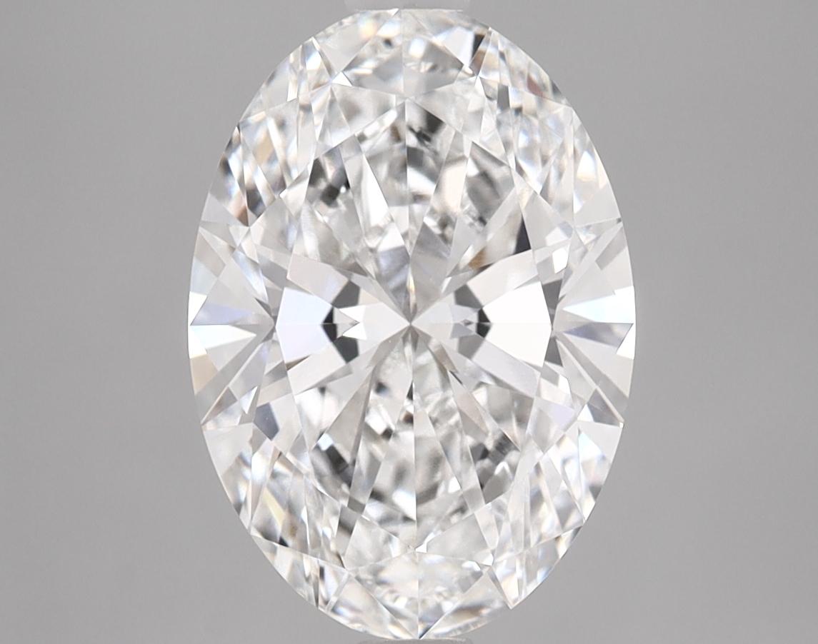 2.98 Carat Oval Shaped Ideal Cut VVS2 IGI Certified Lab Grown Diamond