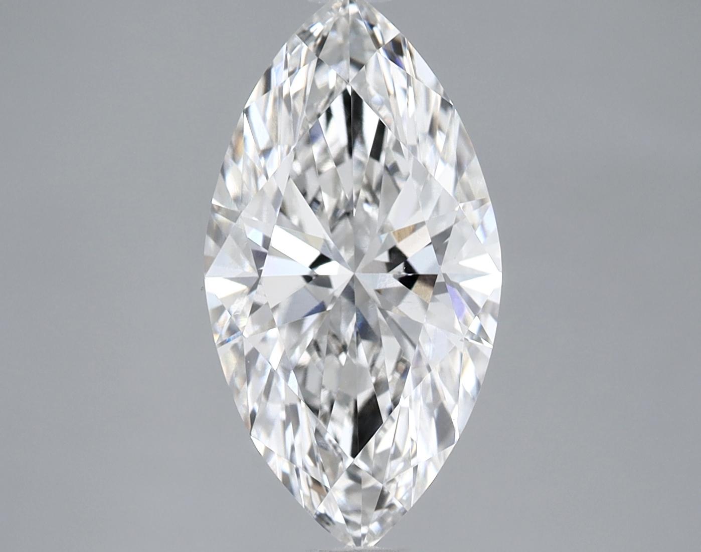2.01 Carat Marquise Shaped Ideal Cut VS1 IGI Certified Lab Grown Diamond