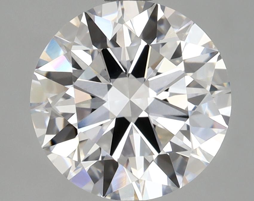 3.01 Carat Round Shaped Ideal Cut VVS2 IGI Certified Lab Grown Diamond
