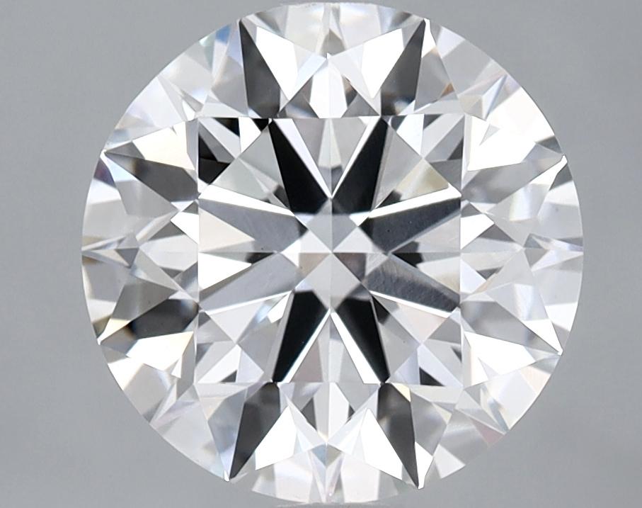 3.05 Carat Round Shaped Ideal Cut VVS2 IGI Certified Lab Grown Diamond