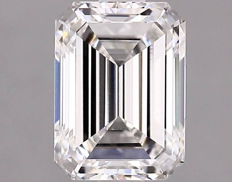 2.05 Carat Emerald Shaped Excellent Cut VVS2 IGI Certified Lab Grown Diamond