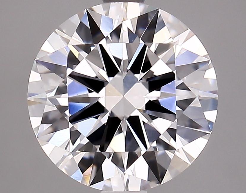 2.91 Carat Round Shaped Excellent Cut VVS2 IGI Certified Lab Grown Diamond