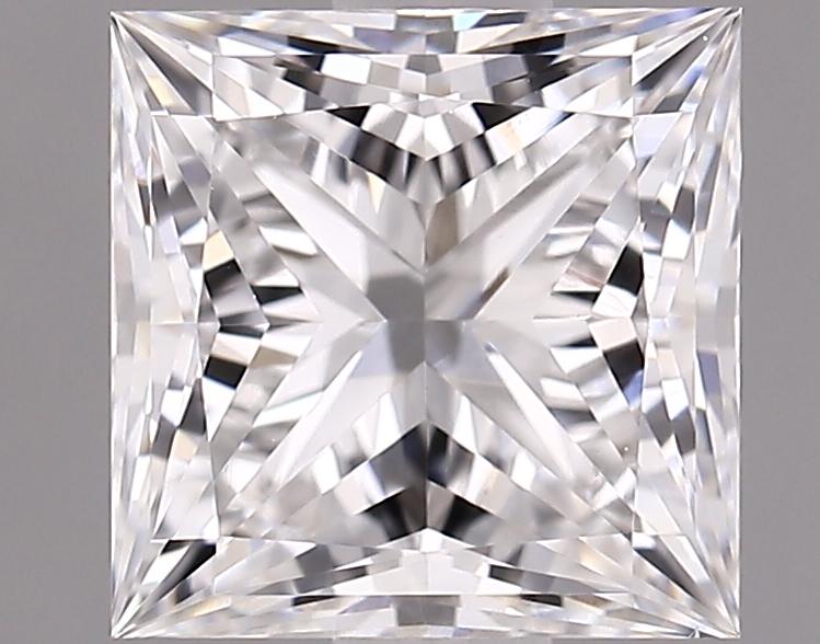 1.51 Carat Princess Shaped Ideal Cut VS1 IGI Certified Lab Grown Diamond