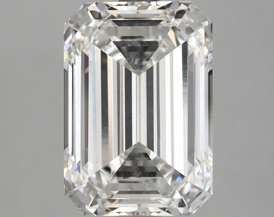3.1 Carat Emerald Shaped Ideal Cut VVS2 IGI Certified Lab Grown Diamond