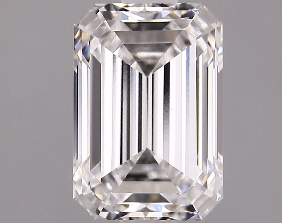 2.03 Carat Emerald Shaped Ideal Cut VVS2 IGI Certified Lab Grown Diamond