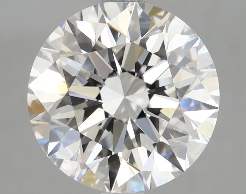 3.04 Carat Round Shaped Excellent Cut VVS2 IGI Certified Lab Grown Diamond