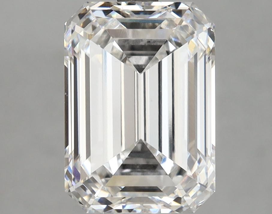 3.07 Carat Emerald Shaped Ideal Cut VVS2 IGI Certified Lab Grown Diamond