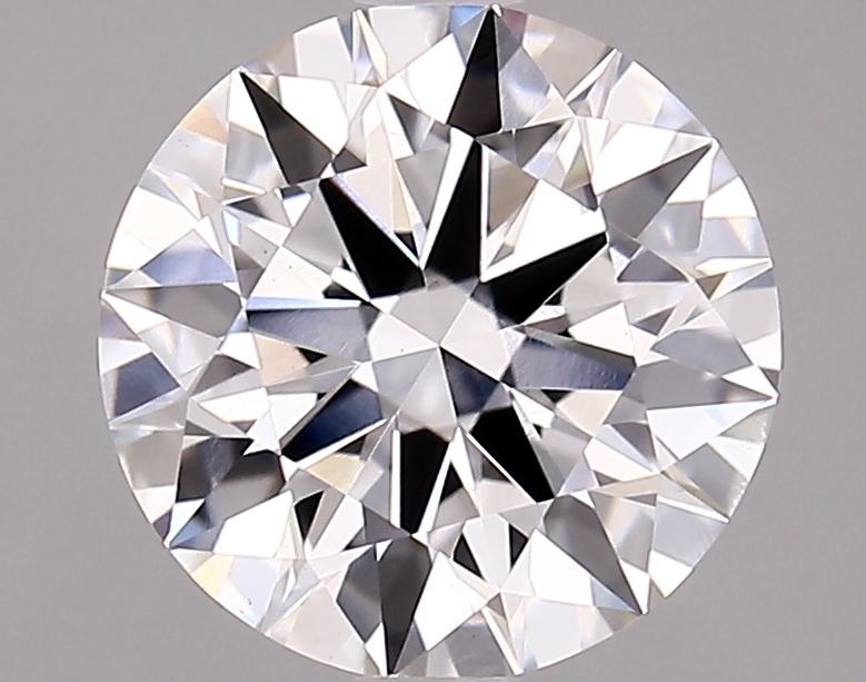 2.57 Carat Round Shaped Ideal Cut VVS2 IGI Certified Lab Grown Diamond