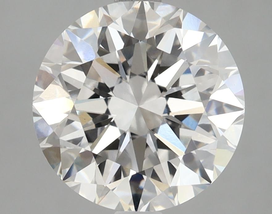 3.31 Carat Round Shaped Excellent Cut VVS2 IGI Certified Lab Grown Diamond