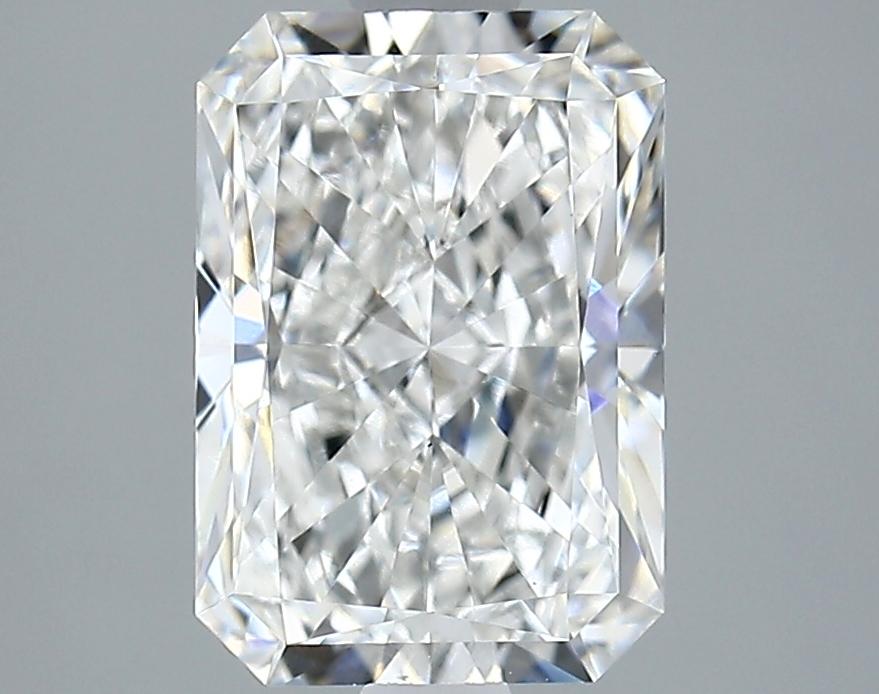 2.55 Carat Radiant Shaped Ideal Cut VVS2 IGI Certified Lab Grown Diamond