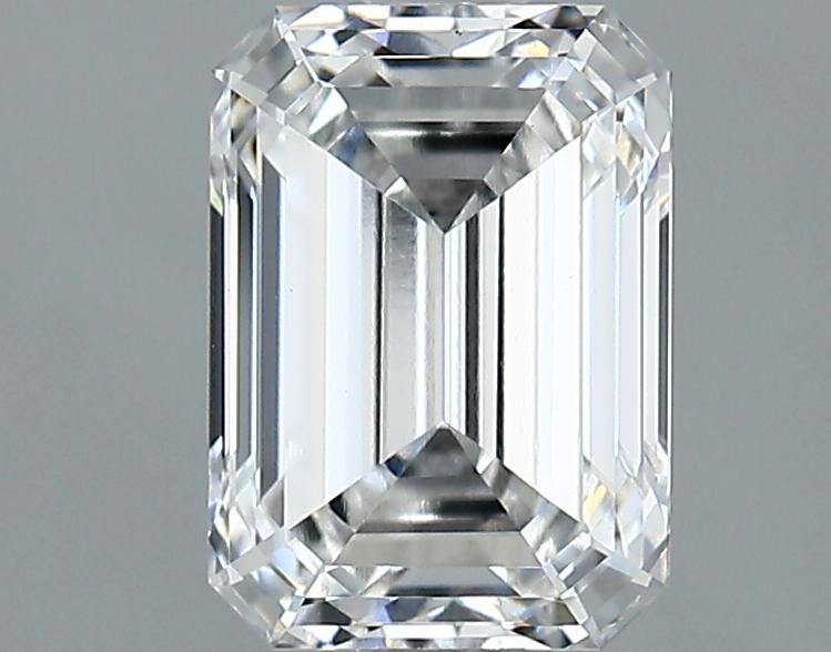 2.03 Carat Emerald Shaped Excellent Cut VVS2 IGI Certified Lab Grown Diamond
