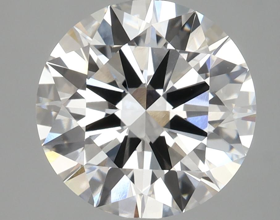 3.36 Carat Round Shaped Excellent Cut VVS2 IGI Certified Lab Grown Diamond