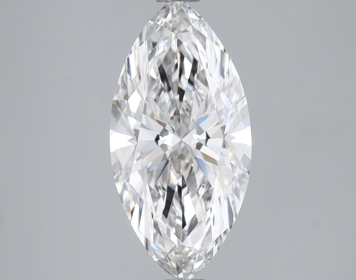 1.98 Carat Marquise Shaped Ideal Cut VS1 IGI Certified Lab Grown Diamond