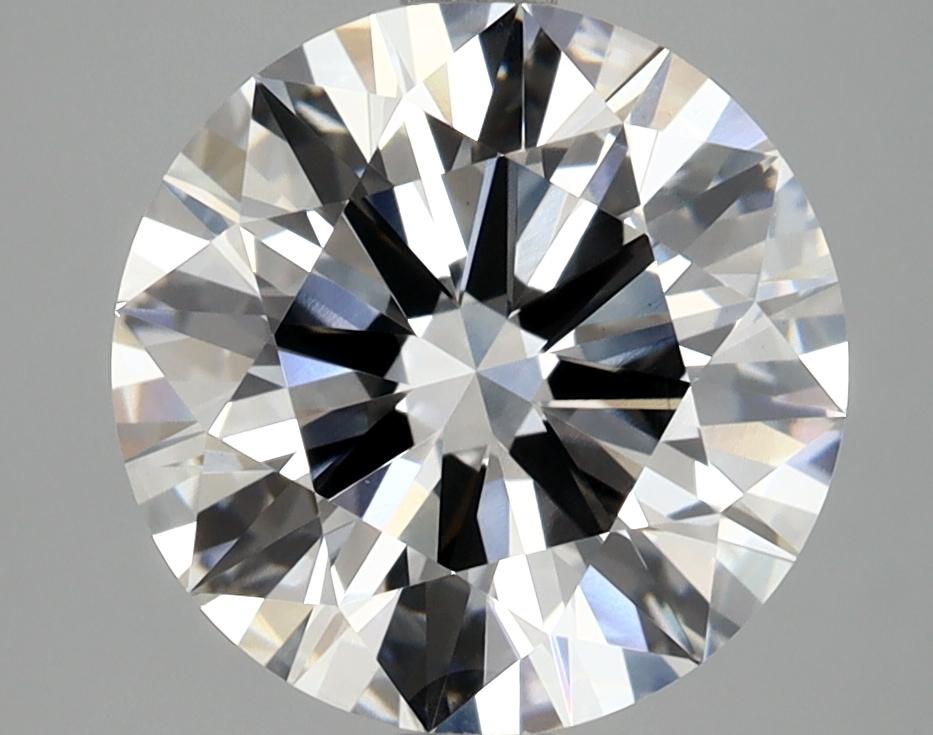 3.76 Carat Round Shaped Excellent Cut VVS2 IGI Certified Lab Grown Diamond