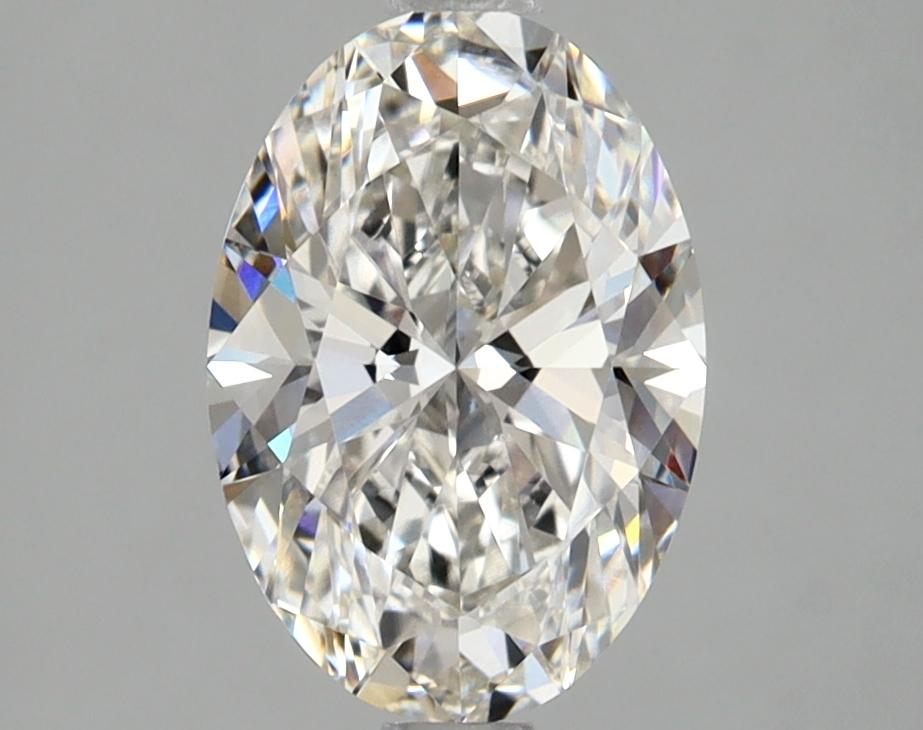 1.85 Carat Oval Shaped Ideal Cut VVS1 IGI Certified Lab Grown Diamond
