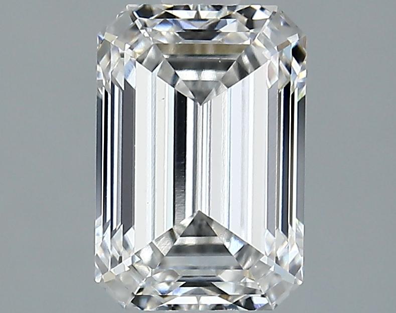 2.09 Carat Emerald Shaped Ideal Cut VVS2 IGI Certified Lab Grown Diamond