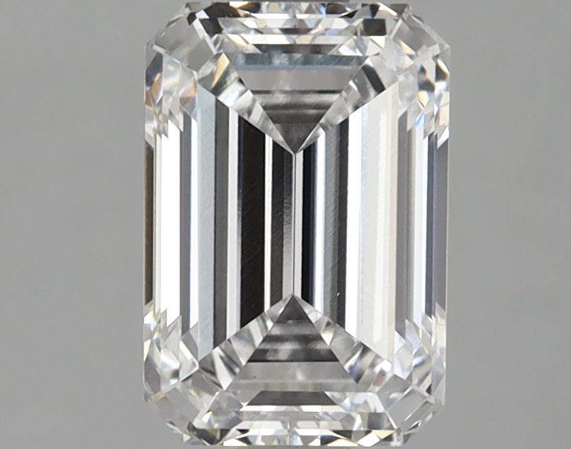 2.0 Carat Emerald Shaped Ideal Cut VVS2 IGI Certified Lab Grown Diamond