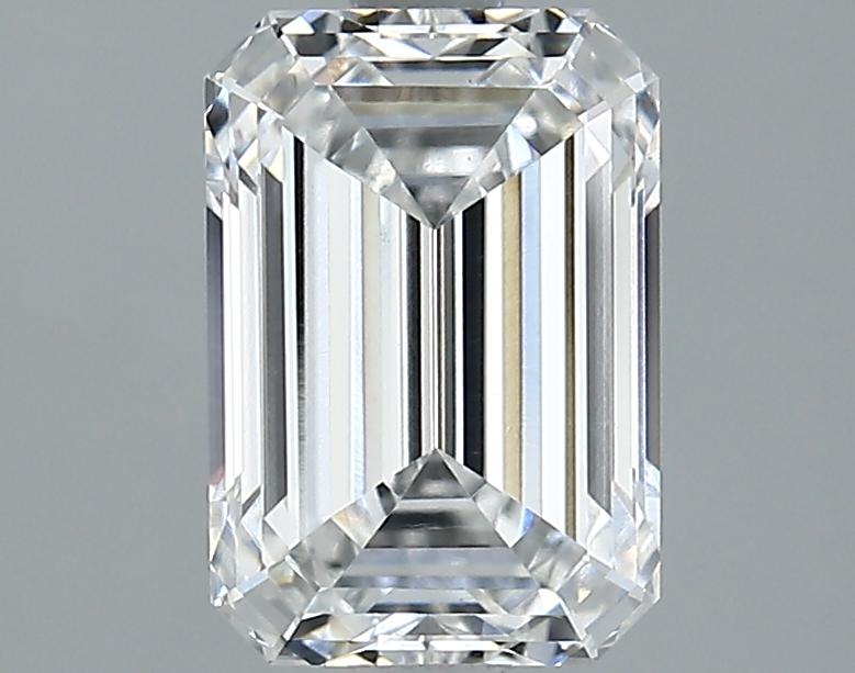 2.04 Carat Emerald Shaped Ideal Cut VVS2 IGI Certified Lab Grown Diamond