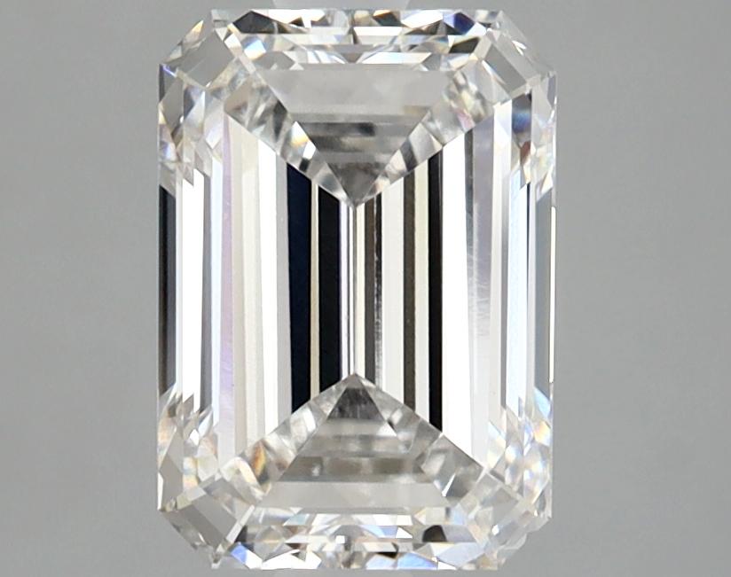 2.04 Carat Emerald Shaped Ideal Cut VVS2 IGI Certified Lab Grown Diamond