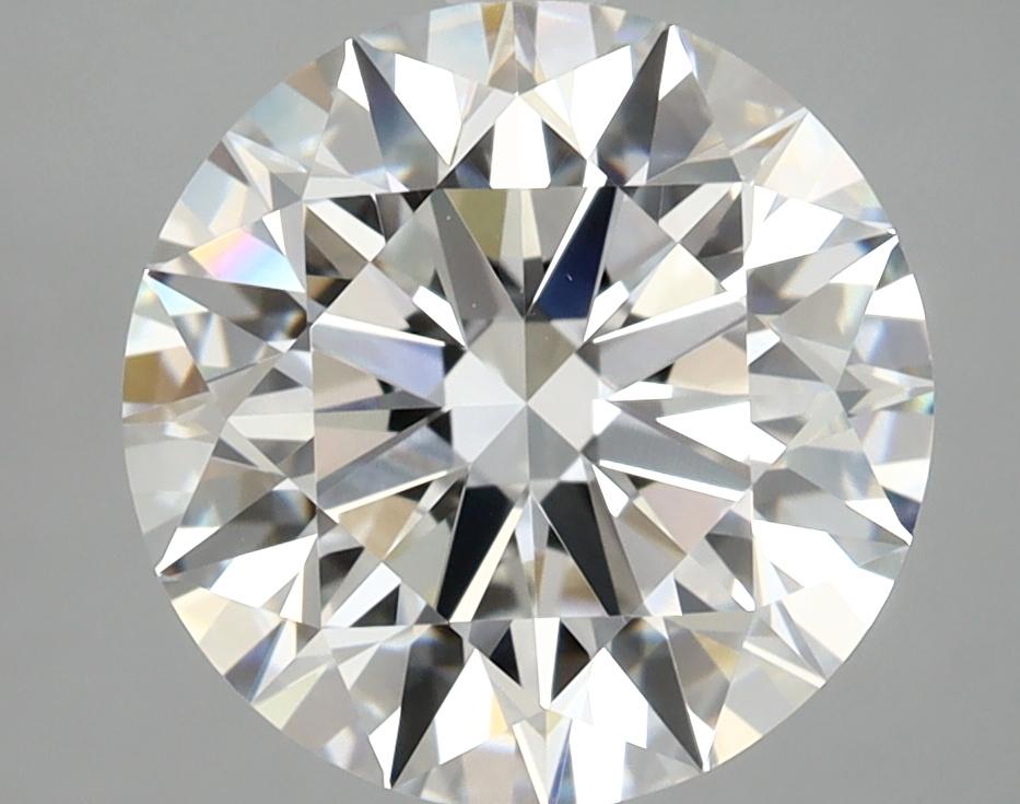 6.11 Carat Round Shaped Excellent Cut VVS2 IGI Certified Lab Grown Diamond