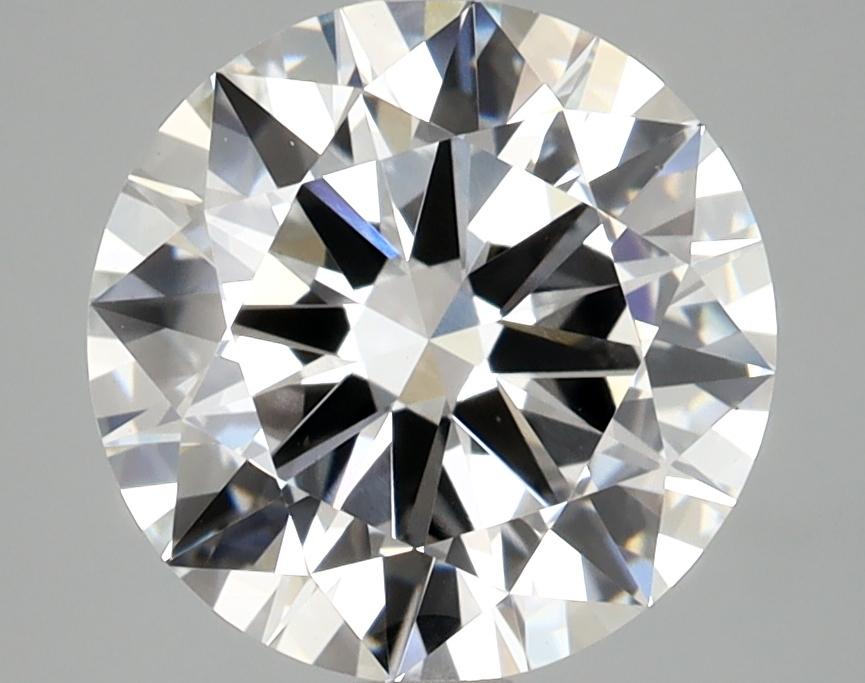 3.01 Carat Round Shaped Excellent Cut VVS2 IGI Certified Lab Grown Diamond