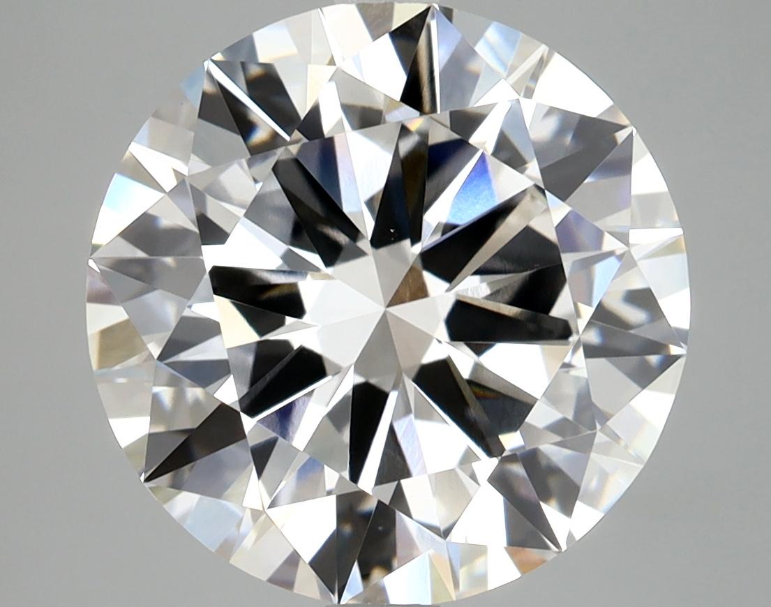 6.01 Carat Round Shaped Excellent Cut VVS2 IGI Certified Lab Grown Diamond