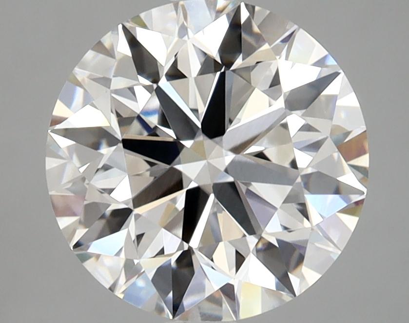 2.97 Carat Round Shaped Excellent Cut VVS2 IGI Certified Lab Grown Diamond