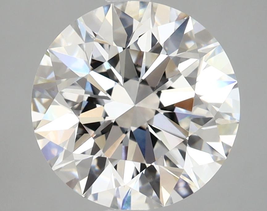 3.03 Carat Round Shaped Excellent Cut VVS2 IGI Certified Lab Grown Diamond