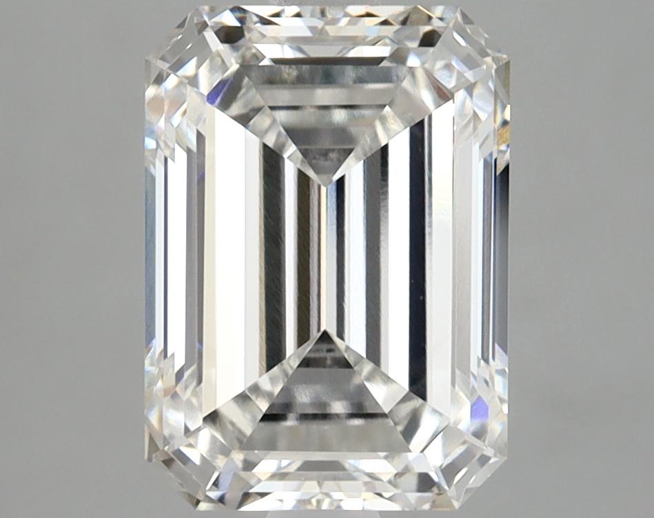 2.98 Carat Emerald Shaped Excellent Cut VVS2 IGI Certified Lab Grown Diamond