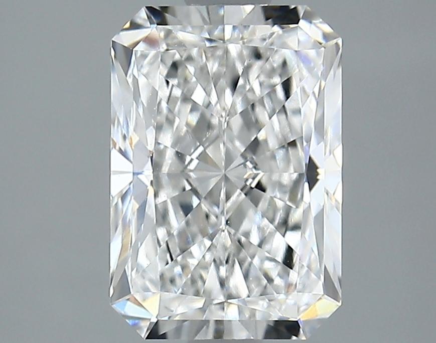 2.53 Carat Radiant Shaped Ideal Cut VVS2 IGI Certified Lab Grown Diamond