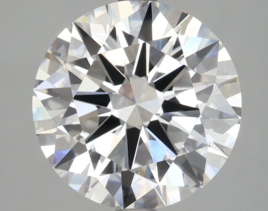 3.56 Carat Round Shaped Excellent Cut VVS2 IGI Certified Lab Grown Diamond
