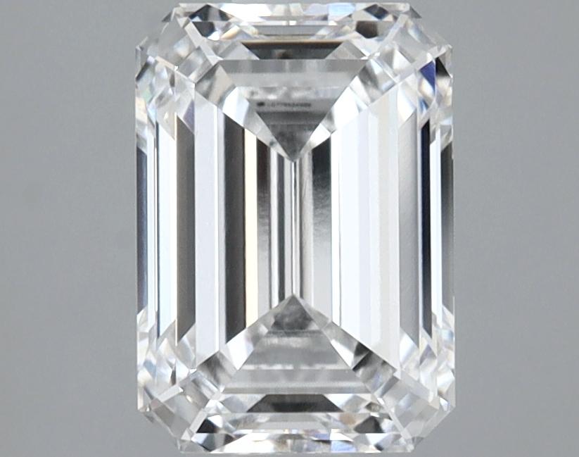 2.04 Carat Emerald Shaped Ideal Cut VVS2 IGI Certified Lab Grown Diamond