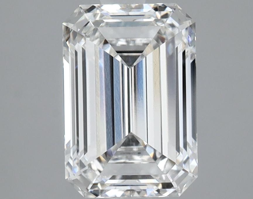 2.03 Carat Emerald Shaped Ideal Cut VVS2 IGI Certified Lab Grown Diamond
