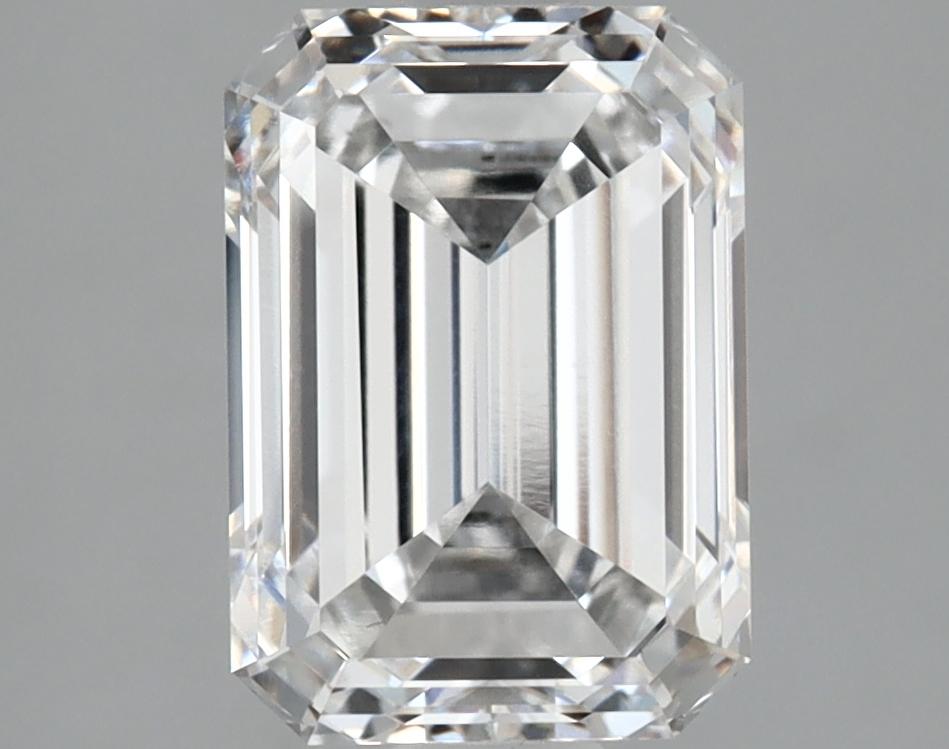 2.08 Carat Emerald Shaped Ideal Cut VVS2 IGI Certified Lab Grown Diamond