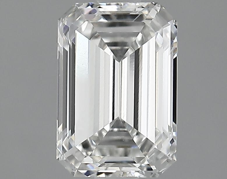 2.03 Carat Emerald Shaped Ideal Cut VVS2 IGI Certified Lab Grown Diamond