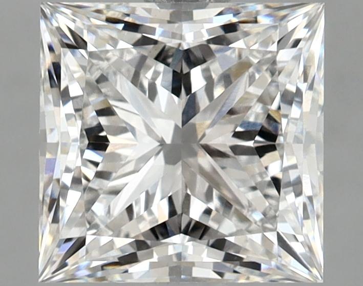 2.58 Carat Princess Shaped Ideal Cut VVS2 IGI Certified Lab Grown Diamond