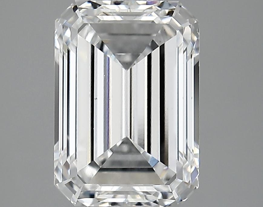 3.02 Carat Emerald Shaped Ideal Cut VS1 IGI Certified Lab Grown Diamond
