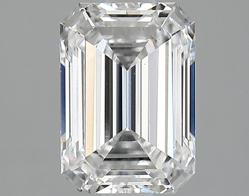 2.77 Carat Emerald Shaped Ideal Cut VVS2 IGI Certified Lab Grown Diamond