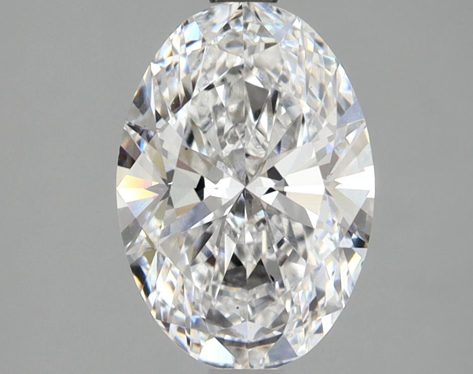 1.0 Carat Oval Shaped Ideal Cut VVS2 IGI Certified Lab Grown Diamond
