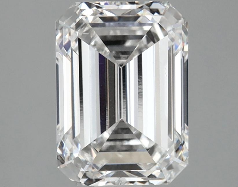 2.53 Carat Emerald Shaped Ideal Cut VVS2 IGI Certified Lab Grown Diamond