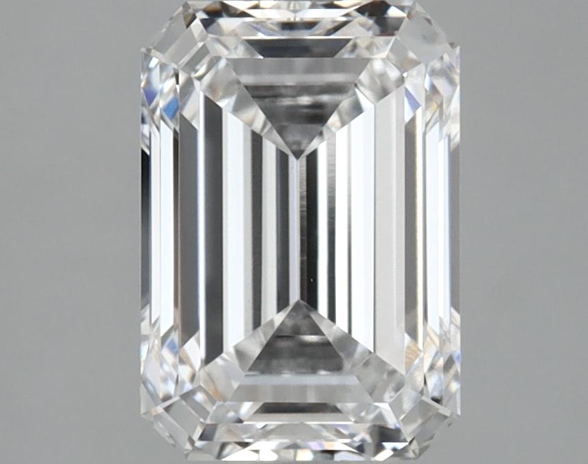 2.08 Carat Emerald Shaped Ideal Cut VVS2 IGI Certified Lab Grown Diamond
