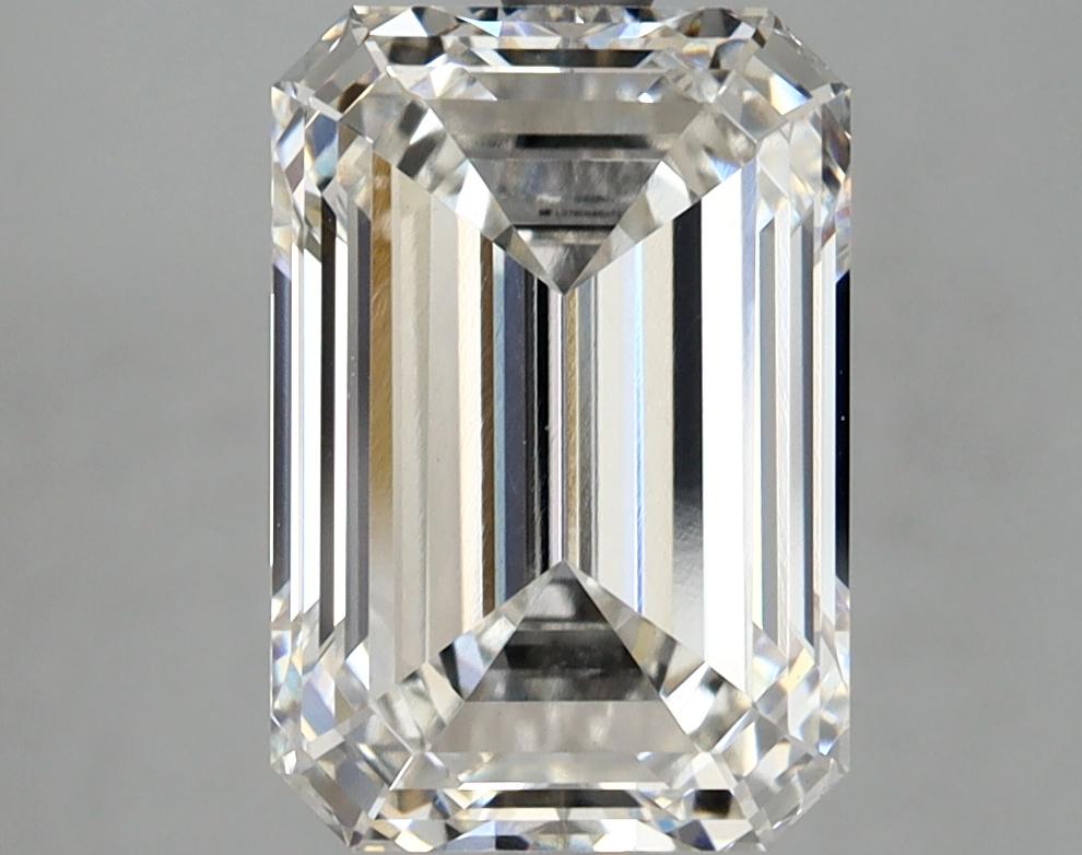 5.0 Carat Emerald Shaped Ideal Cut VVS2 IGI Certified Lab Grown Diamond