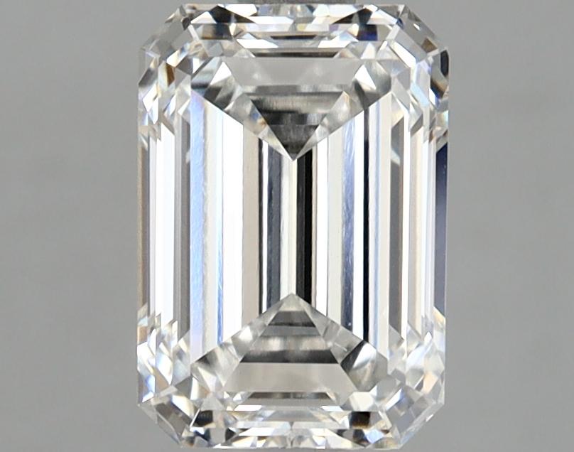 2.03 Carat Emerald Shaped Ideal Cut VVS2 IGI Certified Lab Grown Diamond