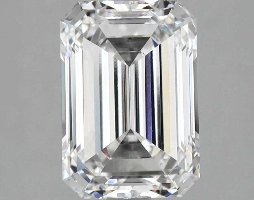 2.51 Carat Emerald Shaped Ideal Cut VVS2 IGI Certified Lab Grown Diamond
