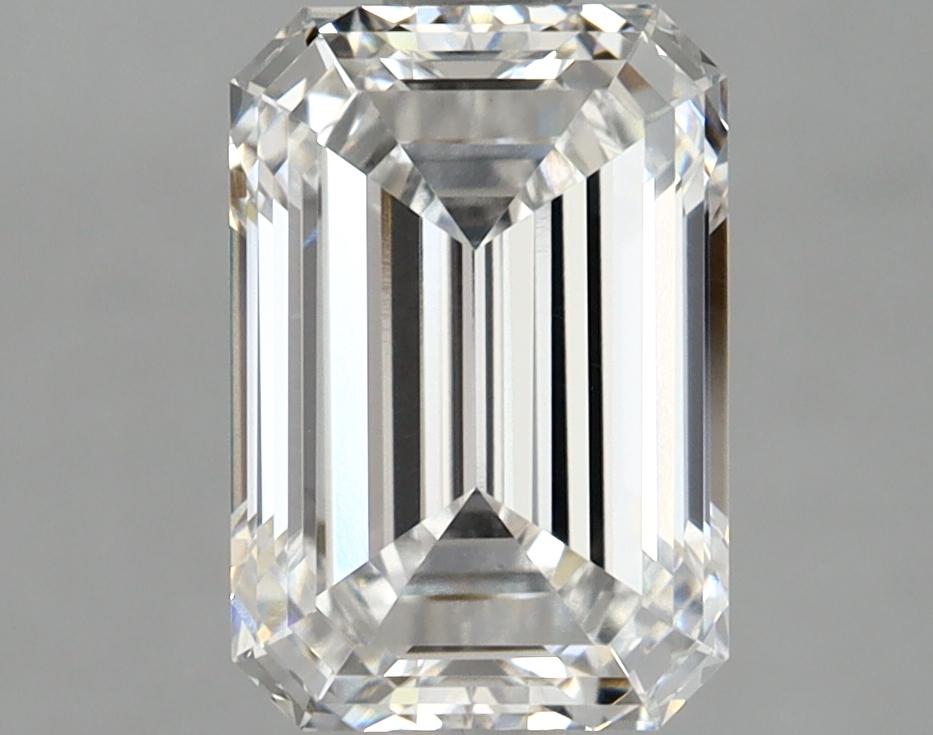 2.06 Carat Emerald Shaped Ideal Cut VVS2 IGI Certified Lab Grown Diamond