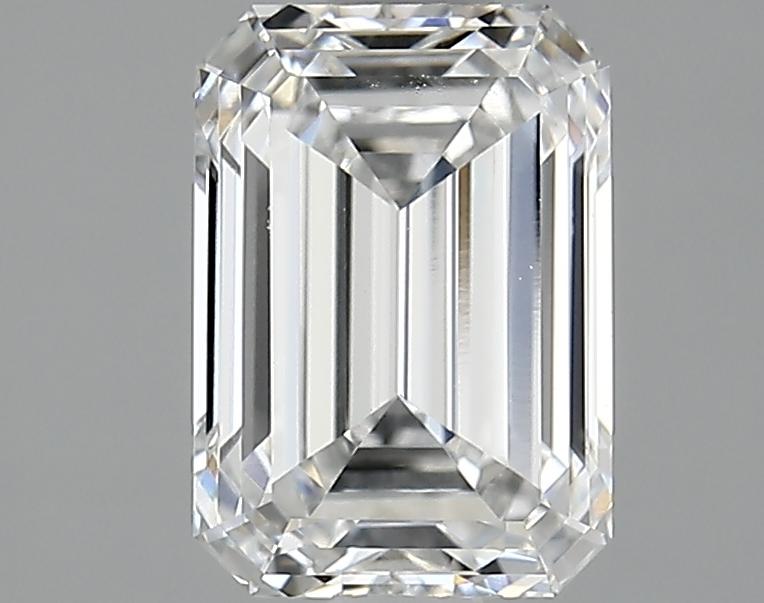 2.03 Carat Emerald Shaped Ideal Cut VVS2 IGI Certified Lab Grown Diamond