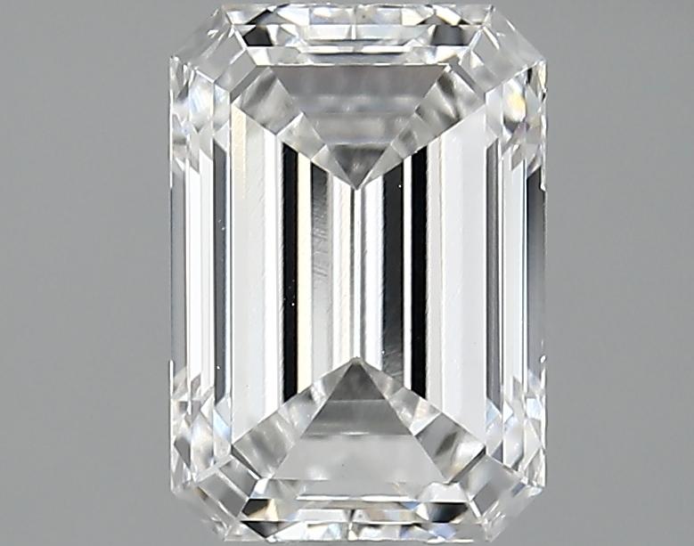 2.06 Carat Emerald Shaped Ideal Cut VVS2 IGI Certified Lab Grown Diamond
